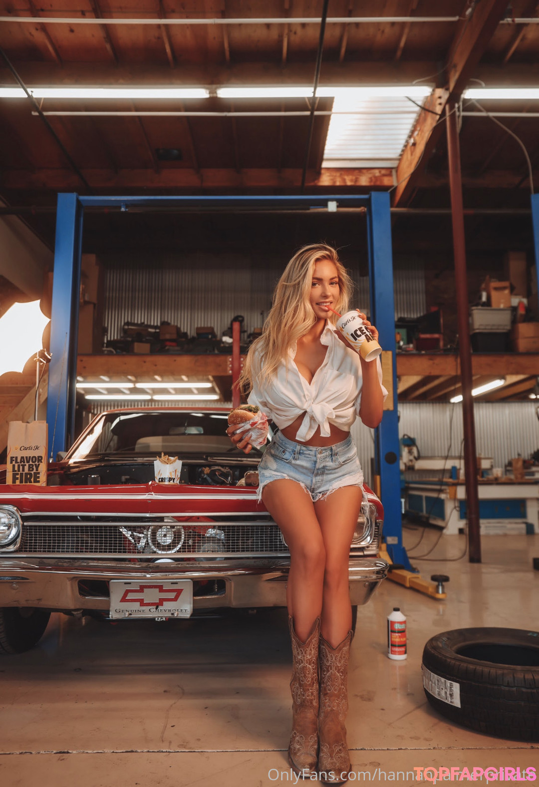 Naken lekkede OnlyFans-bilde av Hannah Palmer #974