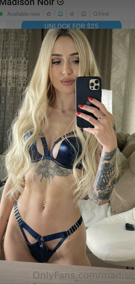 Обнаженная фотография утечки OnlyFans от Madisonnoirx