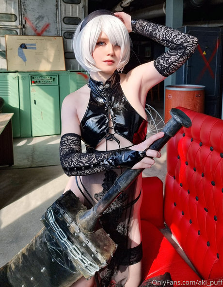 Nacktes geleaktes OnlyFans-Foto von Akipuff