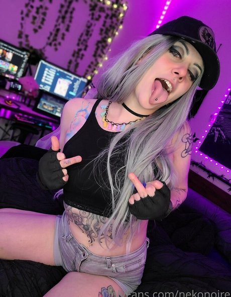 Foto desnuda filtrada de OnlyFans de Neko Noire