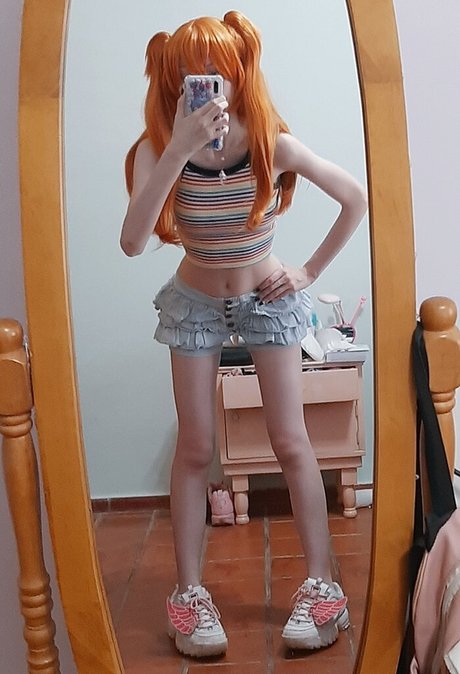 Nahá fotka uniklých OnlyFans od Kiki Glitter Cosplay