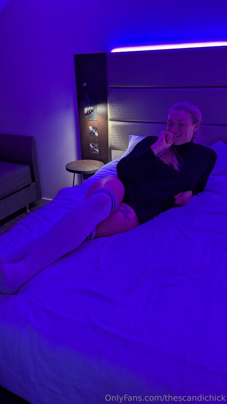 Naken läckt OnlyFans-bild av Thescandichick
