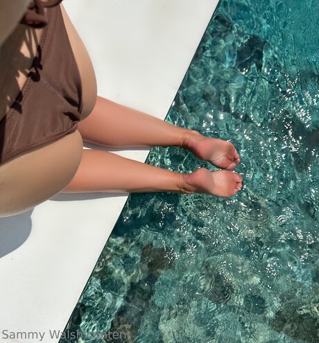 Alaston vuotanut OnlyFans-kuva Sammysfeetngreet