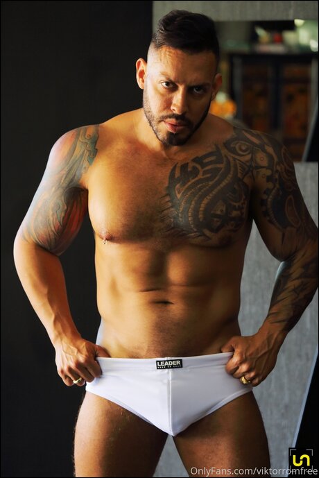 Naakte gelekte OnlyFans-foto van Viktorromvip