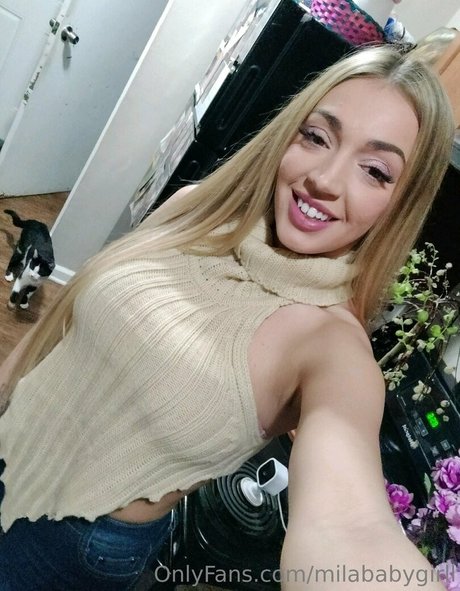 Naken lekkede OnlyFans-bilde av Milababygirll