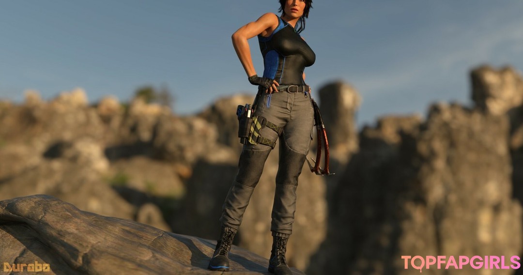 Naakte gelekte OnlyFans-foto van Tomb Raider Lara Croft #1224