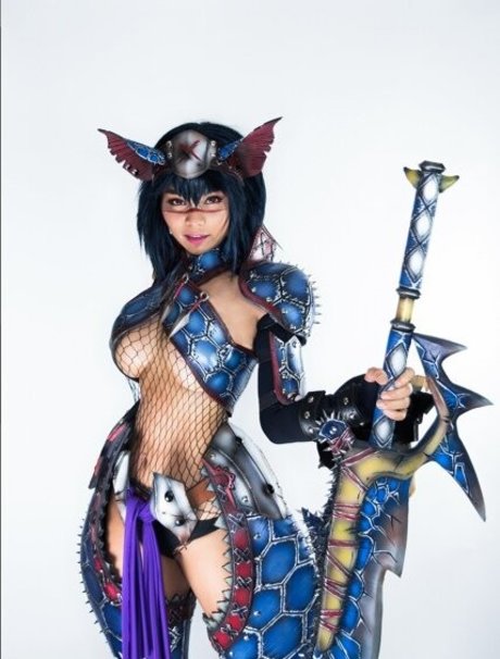 Naakte gelekte OnlyFans-foto van Fantastic Nami