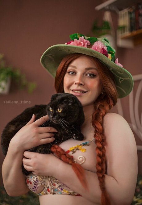 Naken läckt OnlyFans-bild av Milena Dereka