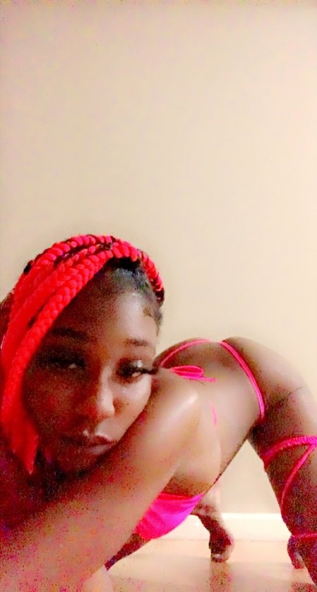 Naken läckt OnlyFans-bild av Pink Poochie 