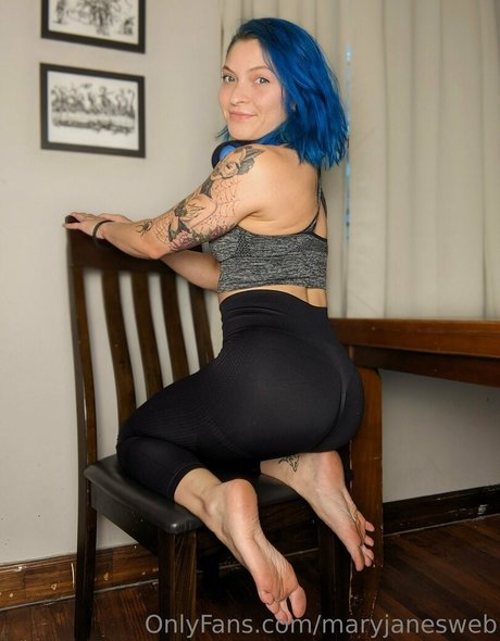 Naken lekkede OnlyFans-bilde av Maryjanesweb