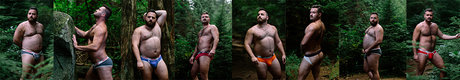 Naken läckt OnlyFans-bild av Huzzbearzinunderwearz