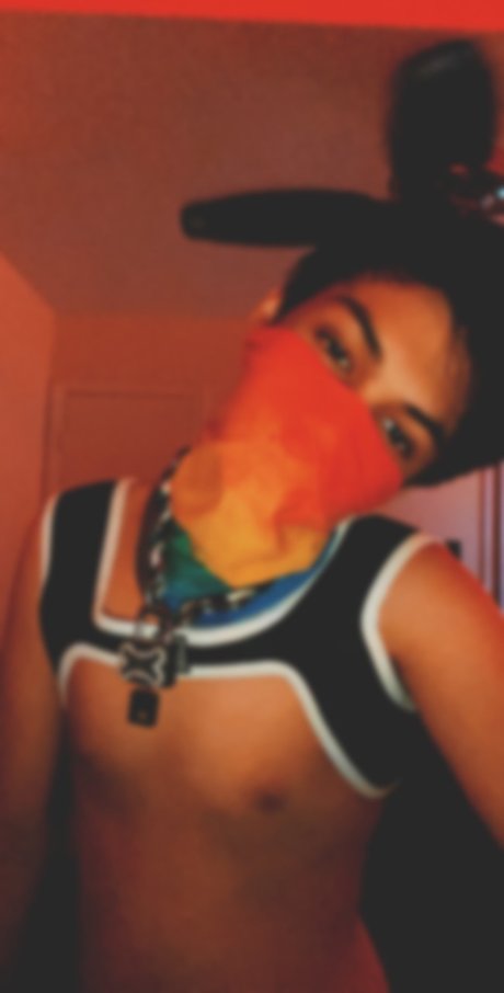 Naakte gelekte OnlyFans-foto van Robin Wonder