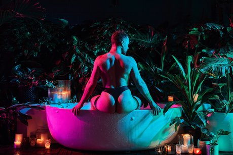 Naakte gelekte OnlyFans-foto van Perthbearcub