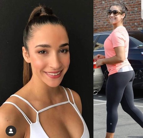 Foto nua vazada do OnlyFans de Aly Raisman
