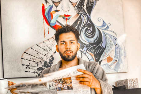Naken läckt OnlyFans-bild av Saucy Dude Vip