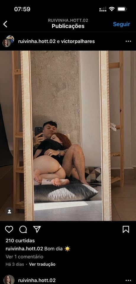 Foto desnuda filtrada de OnlyFans de Victoriaruivaa