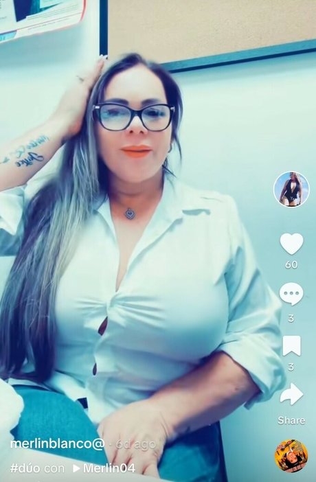 Foto nua vazada do OnlyFans de Merlinblanco11