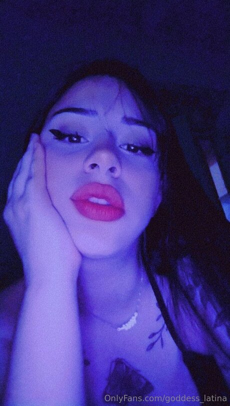 Naken läckt OnlyFans-bild av Goddess Latina