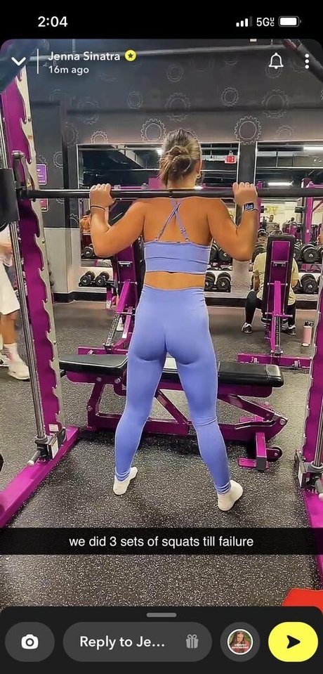 Nacktes geleaktes OnlyFans-Foto von Jenna Sinatra
