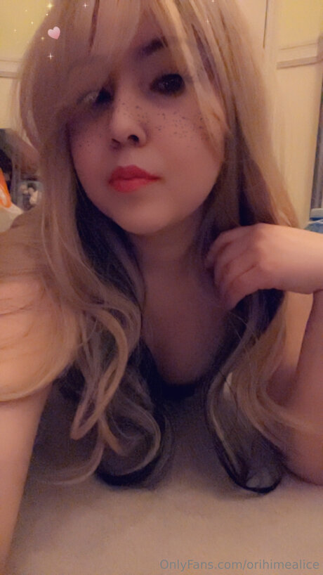 Naken läckt OnlyFans-bild av Orihimealice