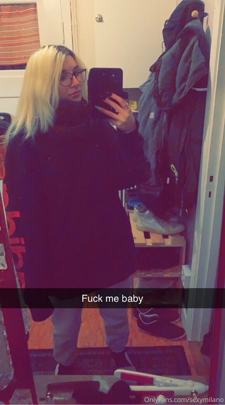 Nøgent lækket OnlyFans-billede af Sexymilano