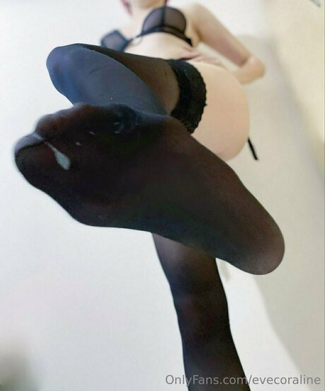 Naken läckt OnlyFans-bild av Evecoraline