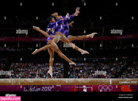 Naken läckt OnlyFans-bild av Gabby Douglas
