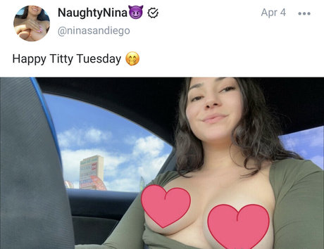 Обнаженная фотография утечки OnlyFans от Ninasandiego