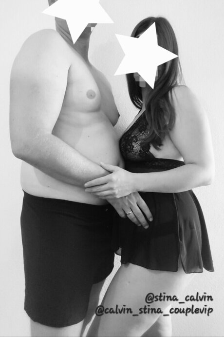 Nagie wyciekłe zdjęcie OnlyFans od  Calvin Ampamp Stina  Swiss Couple