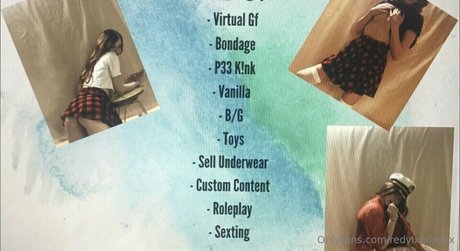 Naken läckt OnlyFans-bild av Redvixenxxxx