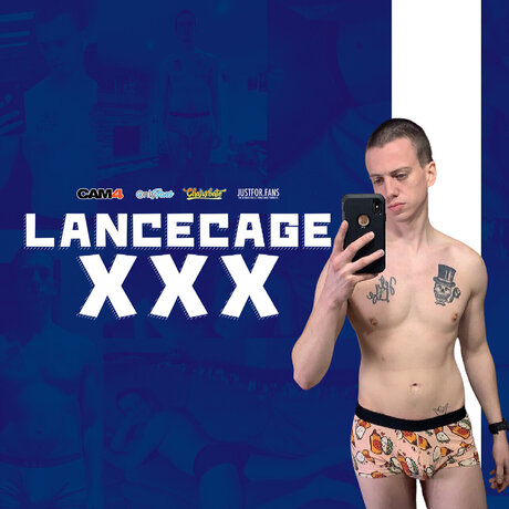 Foto nua vazada do OnlyFans de Lance Cage