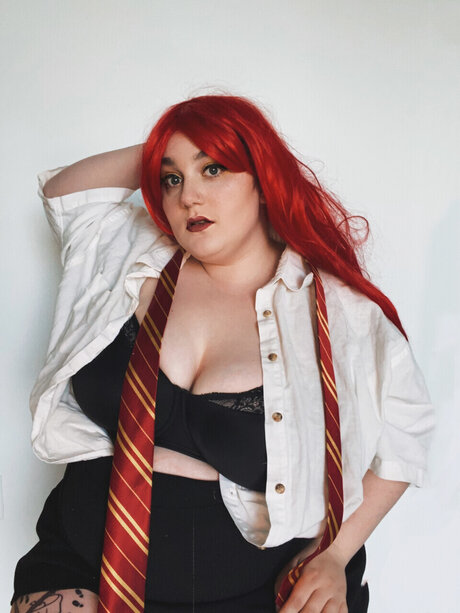 Naakte gelekte OnlyFans-foto van Strawberry