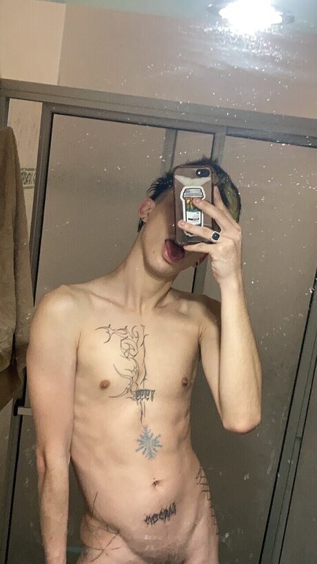 Naakte gelekte OnlyFans-foto van Joaquin