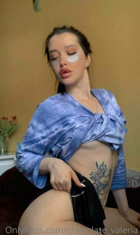 Naken läckt OnlyFans-bild av Chocolatevaleria