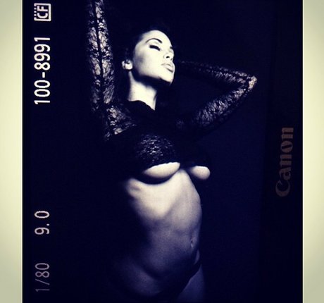 Naken lekkede OnlyFans-bilde av Claudia Sampedro
