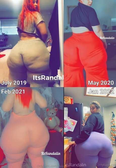 Naken lekkede OnlyFans-bilde av Itsrandalin
