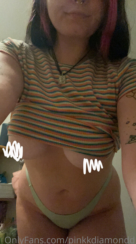 Naken läckt OnlyFans-bild av Pinkkdiamondd