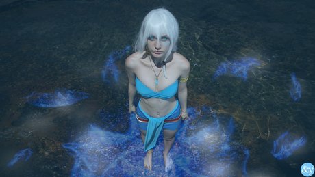 Naken läckt OnlyFans-bild av Elfvie