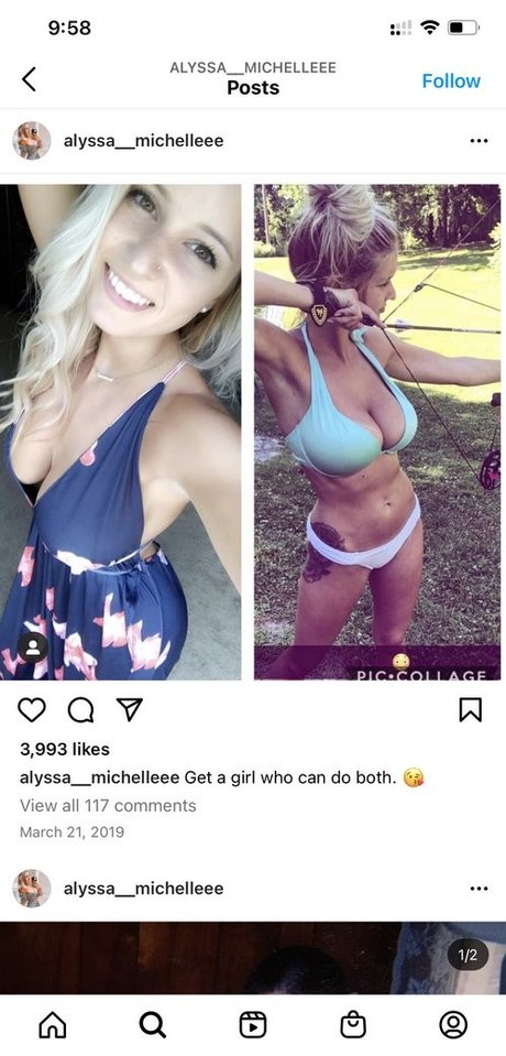 Alaston vuotanut OnlyFans-kuva Alyssamichelle