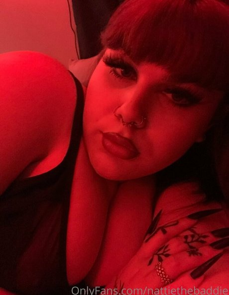 Foto desnuda filtrada de OnlyFans de Nattiethebaddie