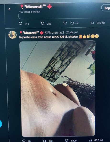 Foto nua vazada do OnlyFans de Maserati Pmorennaa2