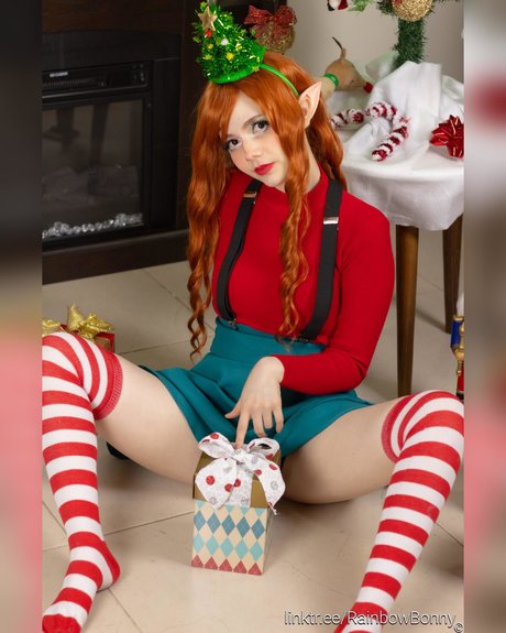Nacktes geleaktes OnlyFans-Foto von Rainbow Bonny