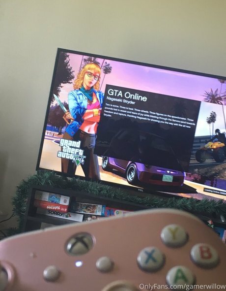 Foto nua vazada do OnlyFans de Gamerwillow