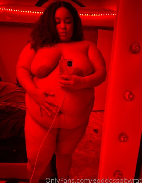 Foto nua vazada do OnlyFans de Goddessbbwrat